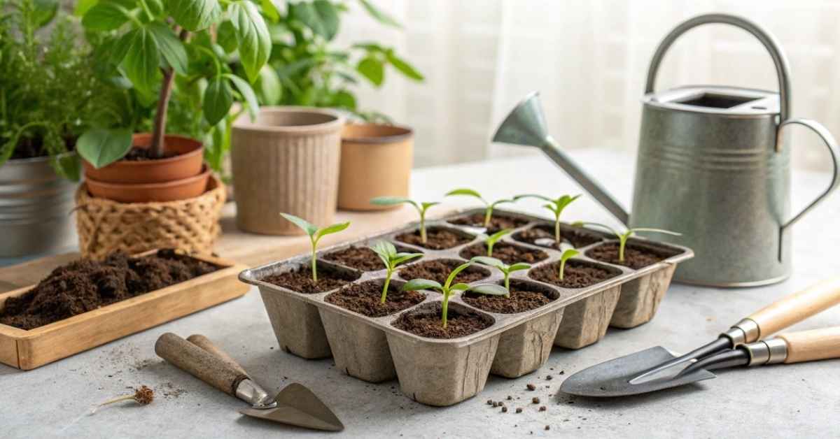 Growing houseplant seeds indoors for beginners